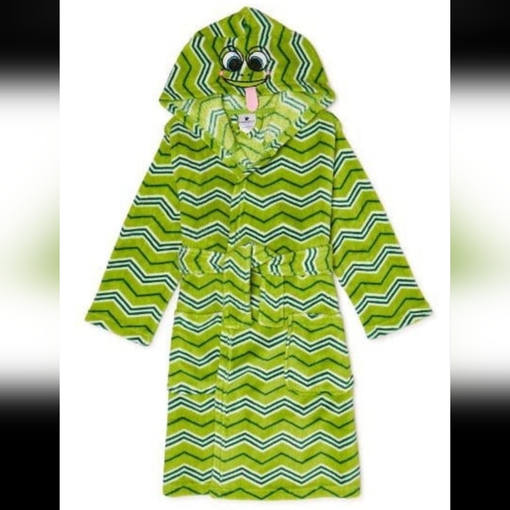 Kids Hooded Robe - Picture 1 of 3